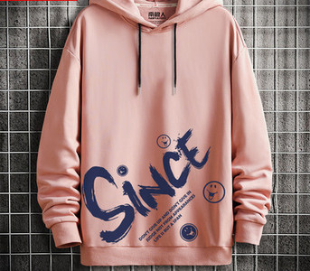 Hanorac zilnic pentru bărbați cu glugă cu diverse aplicații