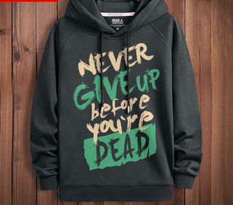 Divatos férfi pulóver kapucnival több színben