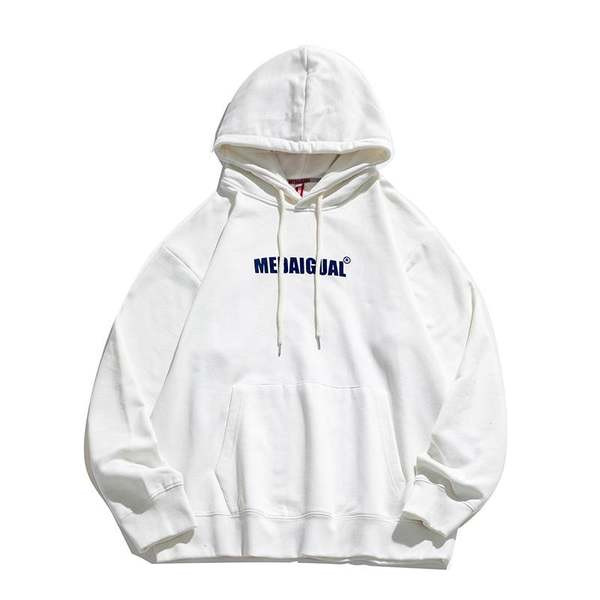 Φαρδύ μοντέλο ανδρικό φούτερ με κουκούλα και επιγραφή