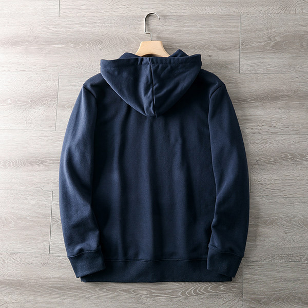 Ανδρικό φούτερ casual με κουκούλα και τσέπη