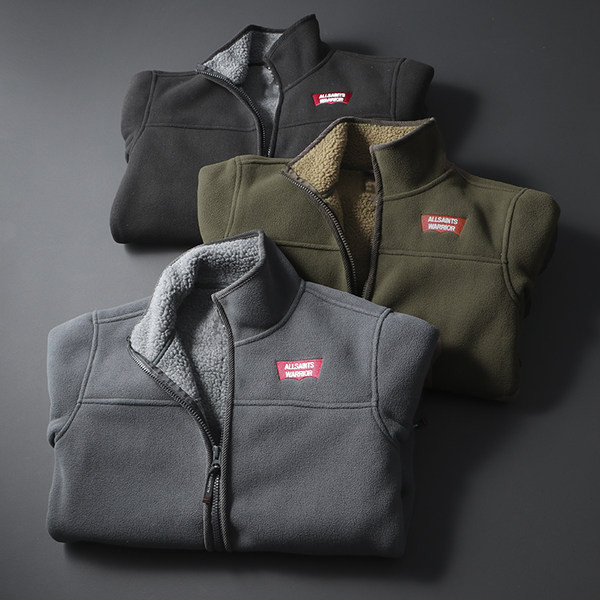 Meleg férfi pulóver cipzárral