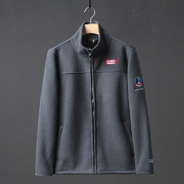 Meleg férfi pulóver cipzárral