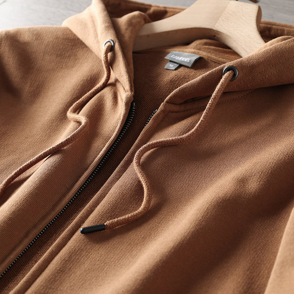 Καθημερινό ανδρικό φούτερ για το χειμώνα με φερμουάρ