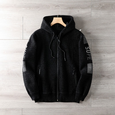 Ανδρικό γιλέκο με επένδυση με κουκούλα