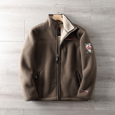 Ανδρικό casual φούτερ με ζεστή φόδρα