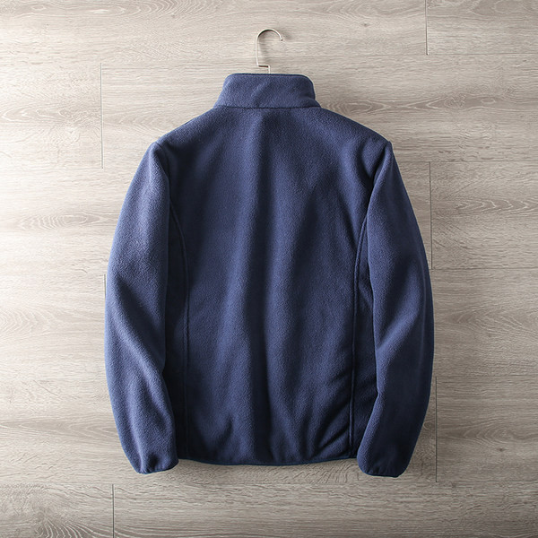 Hanorac Polar pentru bărbați cu guler înalt și fermoar