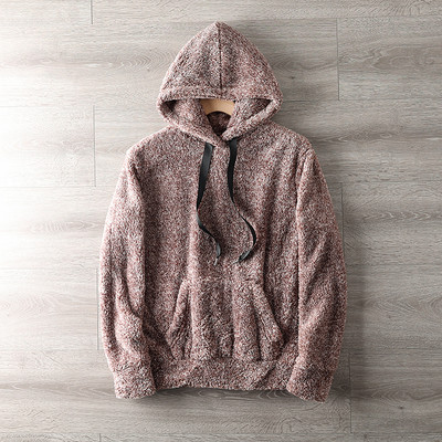 Hanorac încălzit cu glugă pentru bărbați