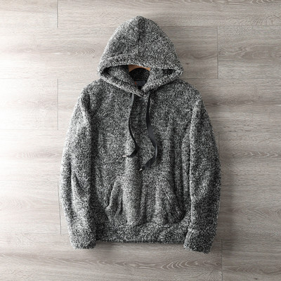 Hanorac încălzit cu glugă pentru bărbați