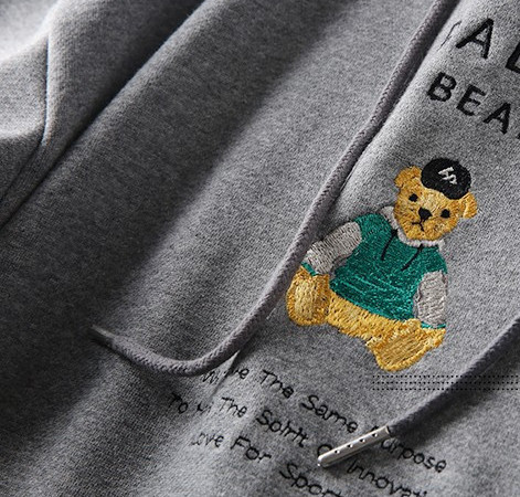 Hanorac barbatesc cu broderie