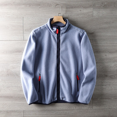 Hanorac pentru bărbați cu guler înalt și fermoar în trei culori