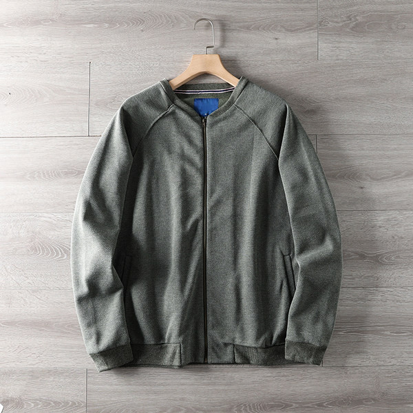 Hanorac zilnic pentru bărbați cu fermoar și decolteu spitz