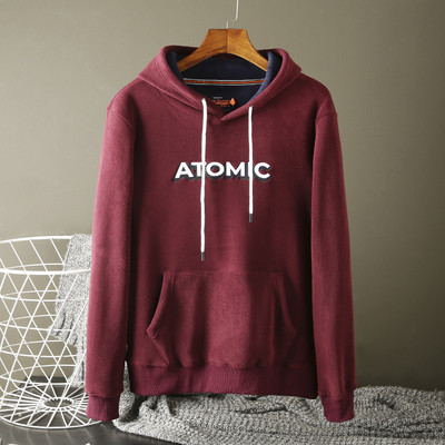 Hanorac pentru bărbați cu cravate și glugă - trei culori