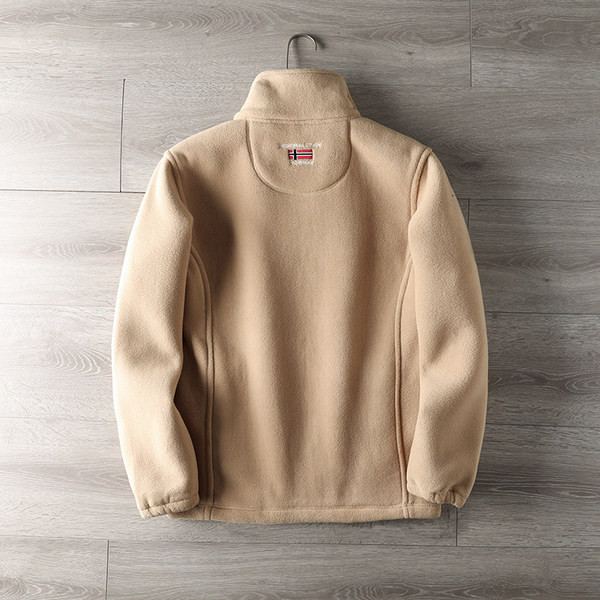 Νέο μοντέλο ανδρικό φούτερ με ψηλό γιακά και φερμουάρ