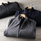 Ανδρικό φούτερ σε τρία χρώματα με φερμουάρ