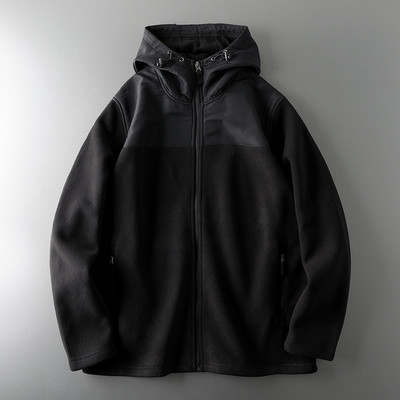 Τρέχουσα ανδρική φούτερ με δέσιμο και  κορδόνια