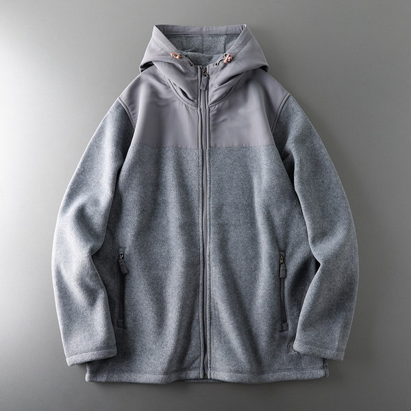 Τρέχουσα ανδρική φούτερ με δέσιμο και  κορδόνια