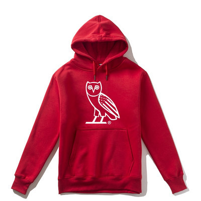 Спортен мъжки суичър с апликация бухал