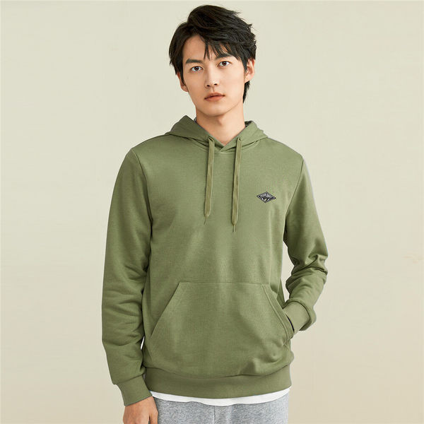 Ανδρικό φούτερ casual με κουκούλα και κορδόνια - σε τέσσερα χρώματα