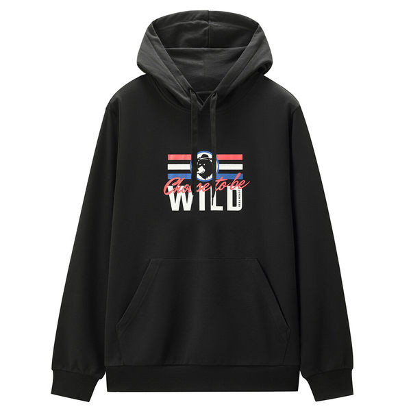 Ανδρικό φούτερ casual με κουκούλα και κορδόνια - σε τέσσερα χρώματα