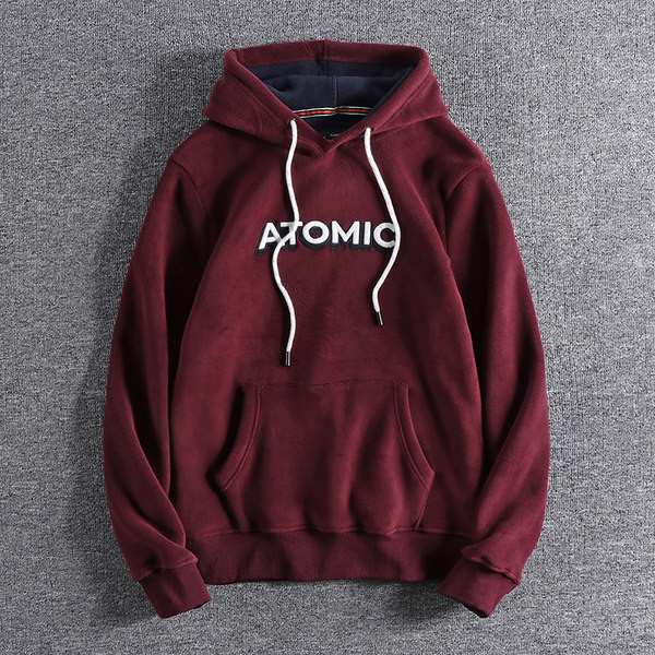 Μοντέρνο ανδρικό φούτερ με κέντημα σε τρία χρώματα