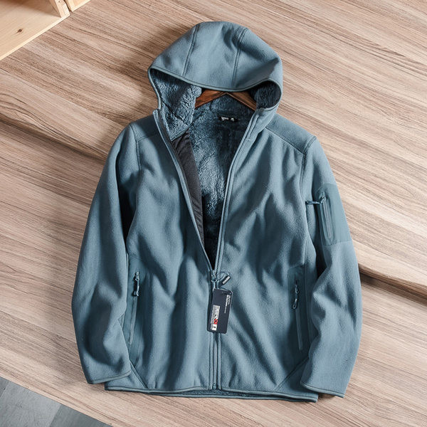 Hanorac pentru bărbați pentru sport de zi cu zi cu fermoar