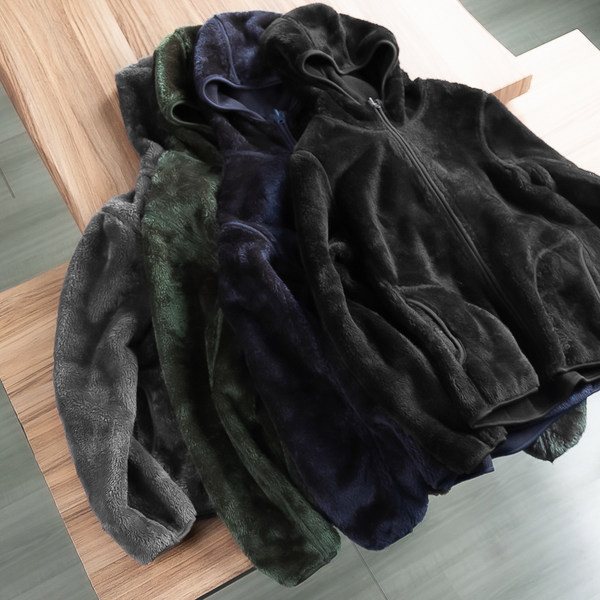 Hanorac pentru bărbați față-verso cu glugă în mai multe culori