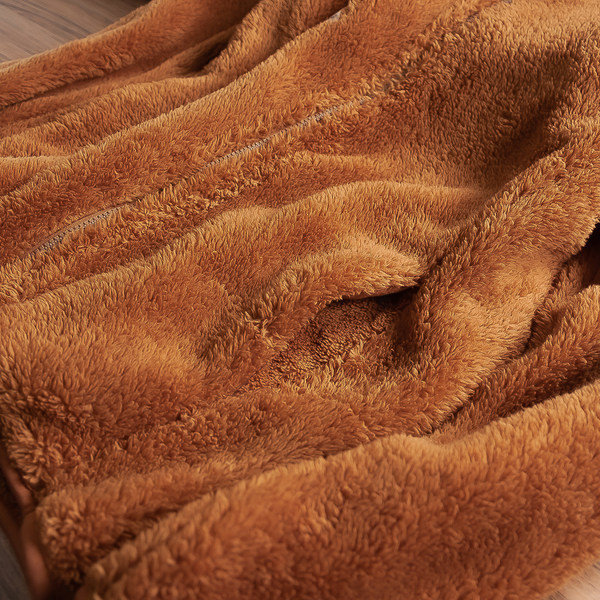 Мъжки пухен суичър с висока яка