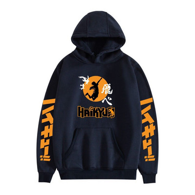 Hanorac modern pentru bărbați cu glugă și imprimeu