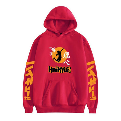 Hanorac modern pentru bărbați cu glugă și imprimeu