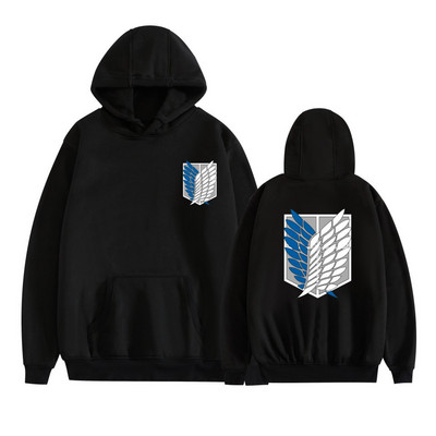 Hanorac sport model nou cu gluga si aplicatie - potrivit pentru barbati si femei