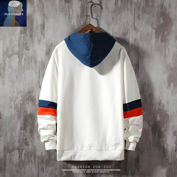 Új modell férfi pulóver kapucnival és hosszú ujjú - három színben