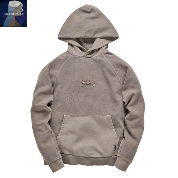 Lezser férfi pulóver hosszú ujjal és kapucnival