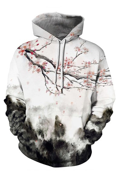 Hanorac pentru barbati model nou cu gluga si aplicatie colorata