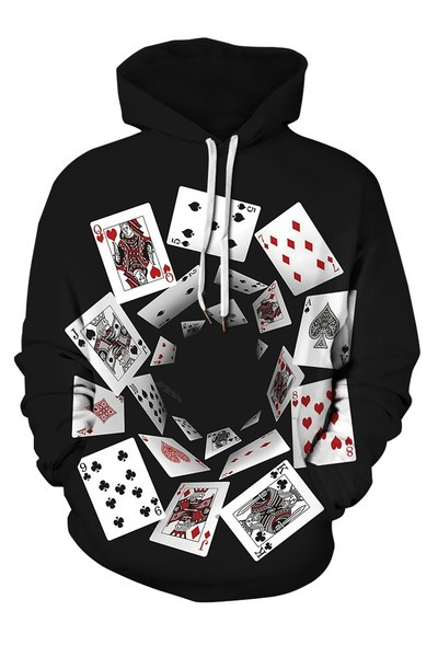 Hanorac bărbătesc de primăvară-toamnă cu aplicație