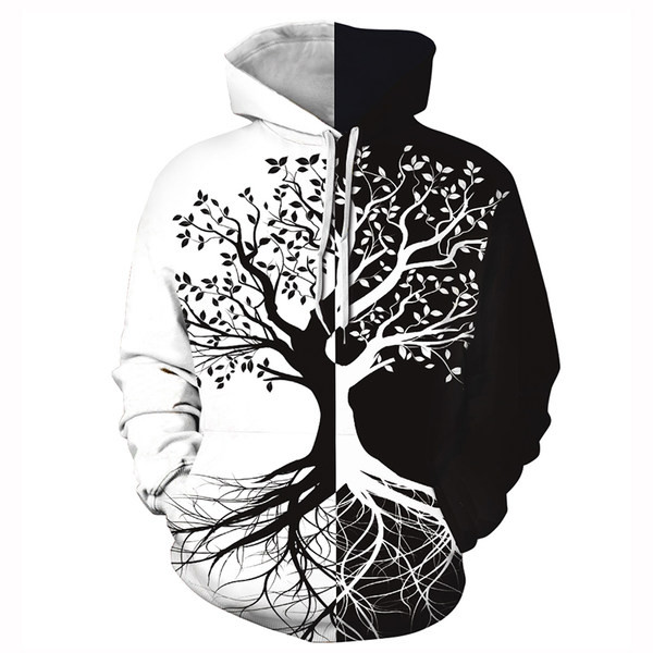 Hanorac bărbătesc de primăvară-toamnă cu aplicație