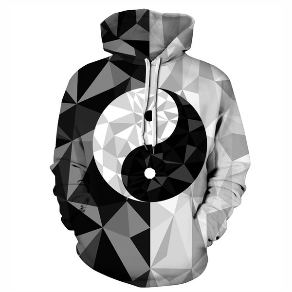 Hanorac bărbătesc de primăvară-toamnă cu aplicație