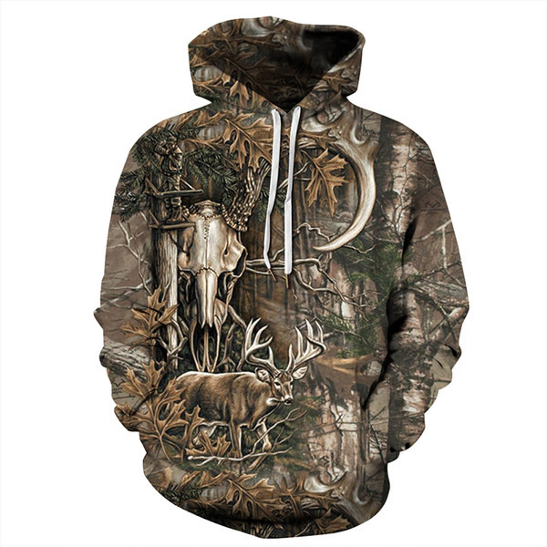 Hanorac modern pentru bărbați cu imprimeuri diferite