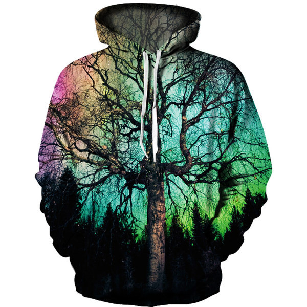 Hanorac modern pentru bărbați cu imprimeuri diferite