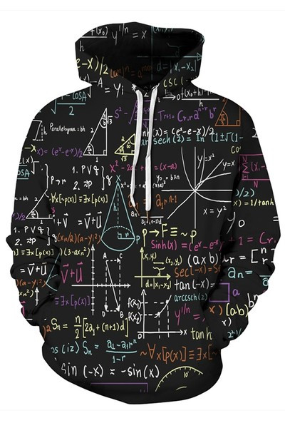 Napi férfi pulóver kapucnival