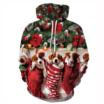 Modern pulóver karácsonyi mintával férfiaknak és nőknek