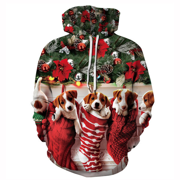 Modern pulóver karácsonyi mintával férfiaknak és nőknek