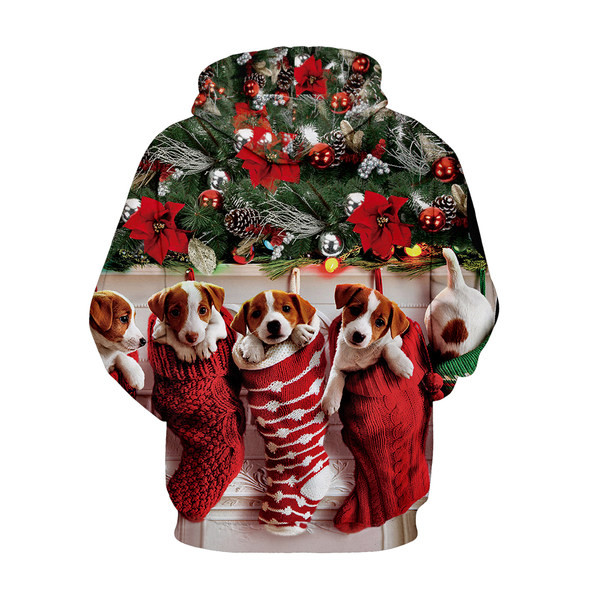 Modern pulóver karácsonyi mintával férfiaknak és nőknek