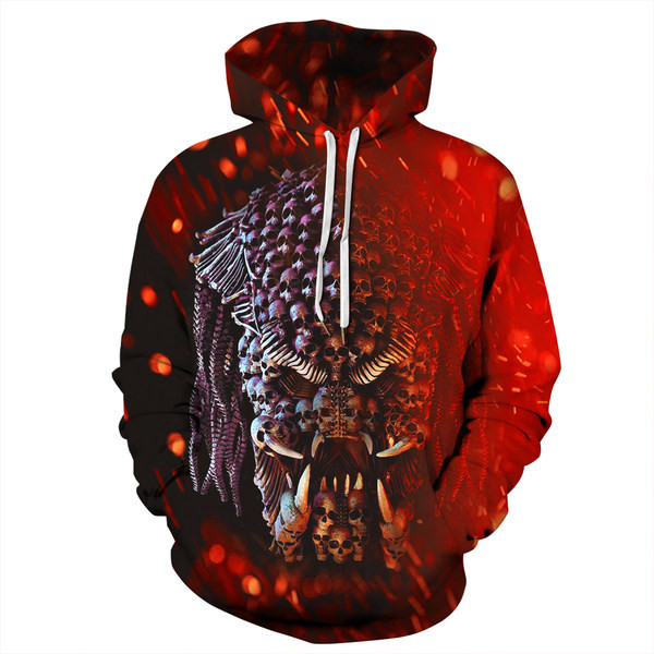 Hanorac pentru bărbați cu cravate și aplicație - patru culori