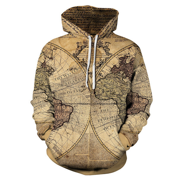 Hanorac pentru bărbați cu glugă și cravate