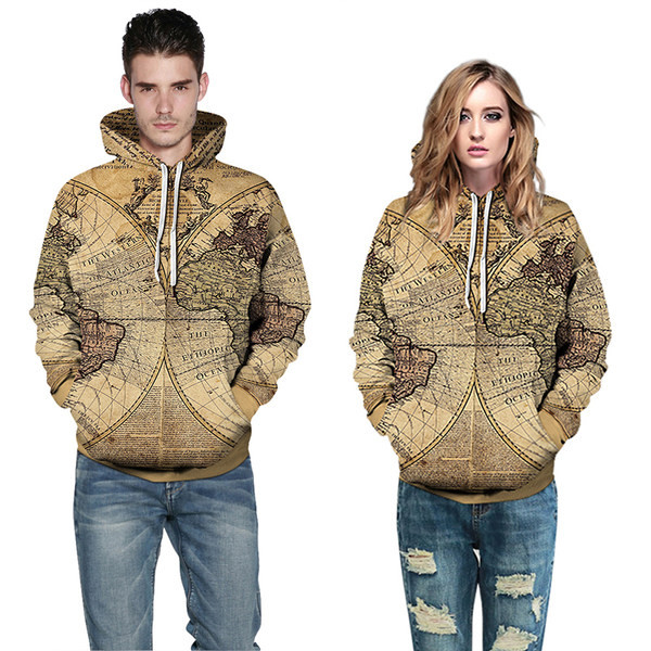 Hanorac pentru bărbați cu glugă și cravate