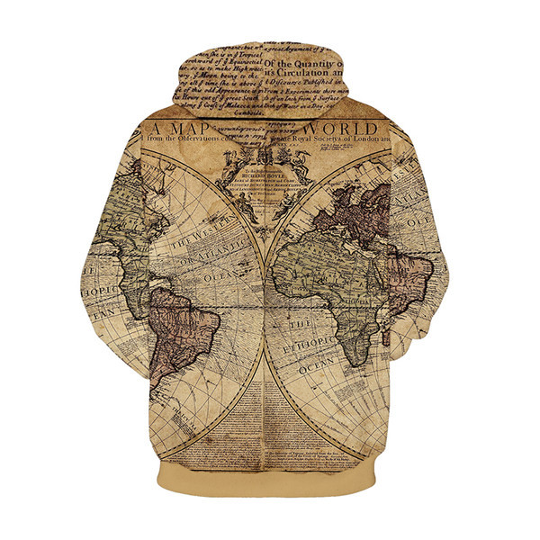 Hanorac pentru bărbați cu glugă și cravate