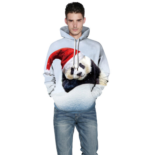 Hanorac barbatesc cu aplicatie - culoare gri