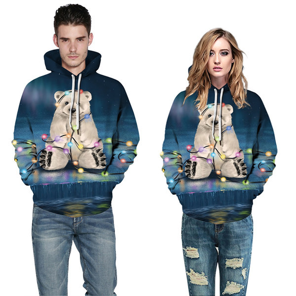 Férfi pulóver karácsonyi motívummal