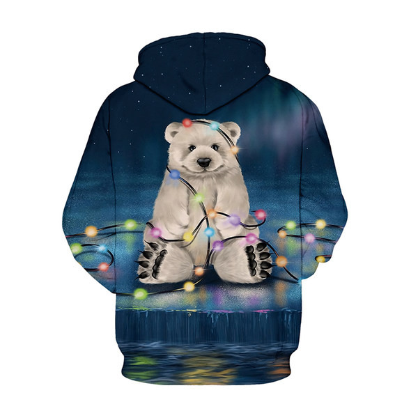 Férfi pulóver karácsonyi motívummal