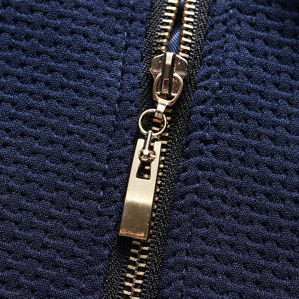 Hanorac casual pentru bărbați cu guler clasic și închidere cu fermoar